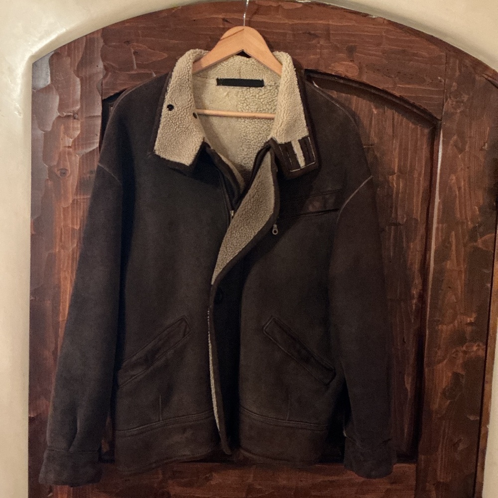 Vintage Genuine Sheepskin  Jacket